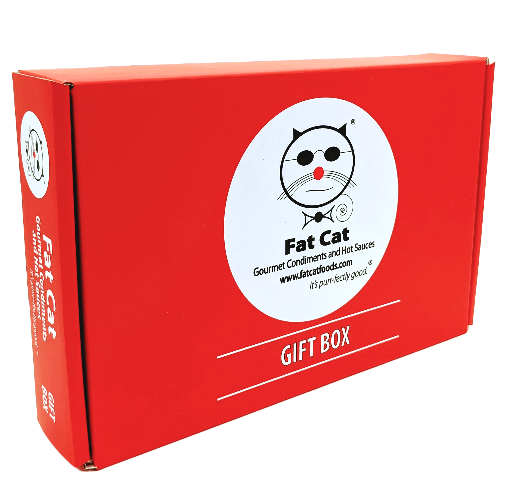 Create Your Own 4-Bottle Hot Sauce Gift Box - Fat Cat Gourmet Hot Sauce & Specialty Condiments